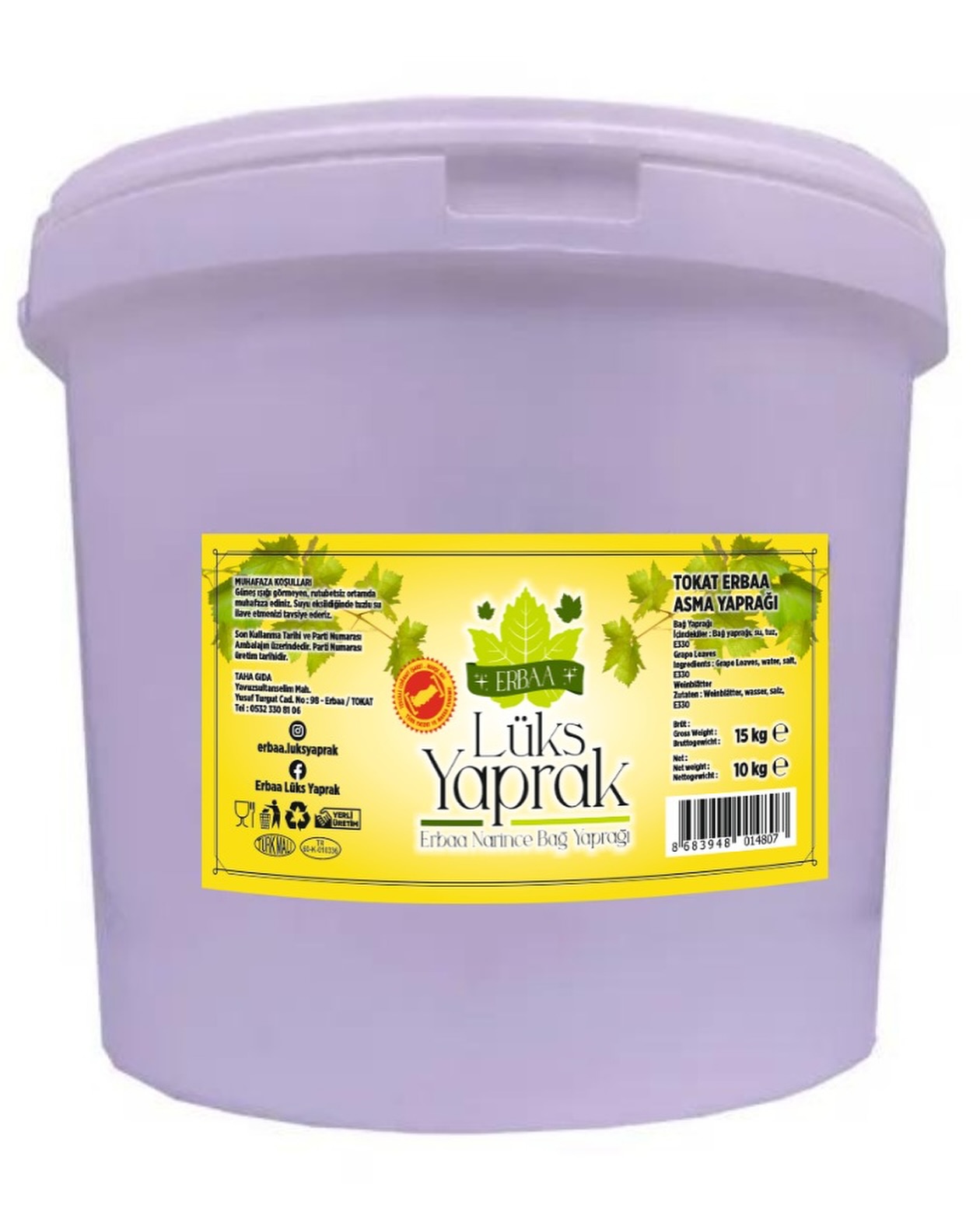15 Kg Lüks Yaprak